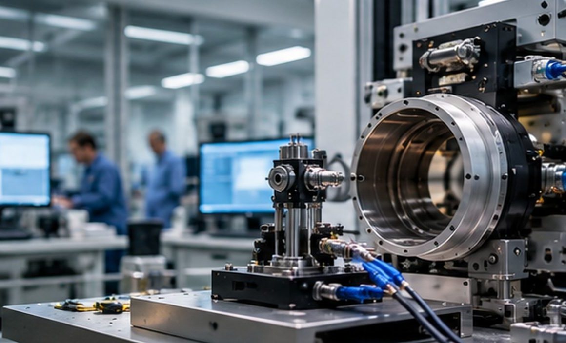Precision test hardware in a technical lab